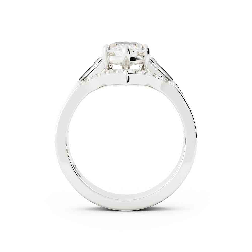 Marquise Diamond with Bag and Rd Diamond Set