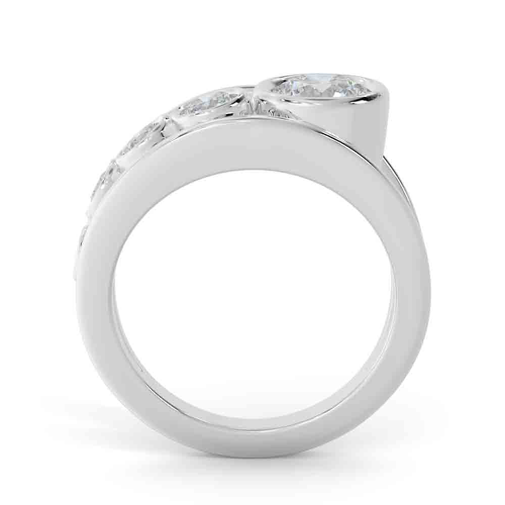 Modern Diamond Ring