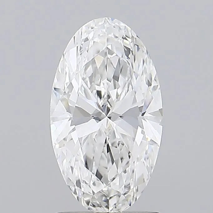 1.50ct Oval Lab Grown Diamond (Colour E, Clarity VVS1, IGI Certified)
