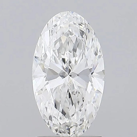 1.50ct Oval Lab Grown Diamond (Colour E, Clarity VVS1, IGI Certified)