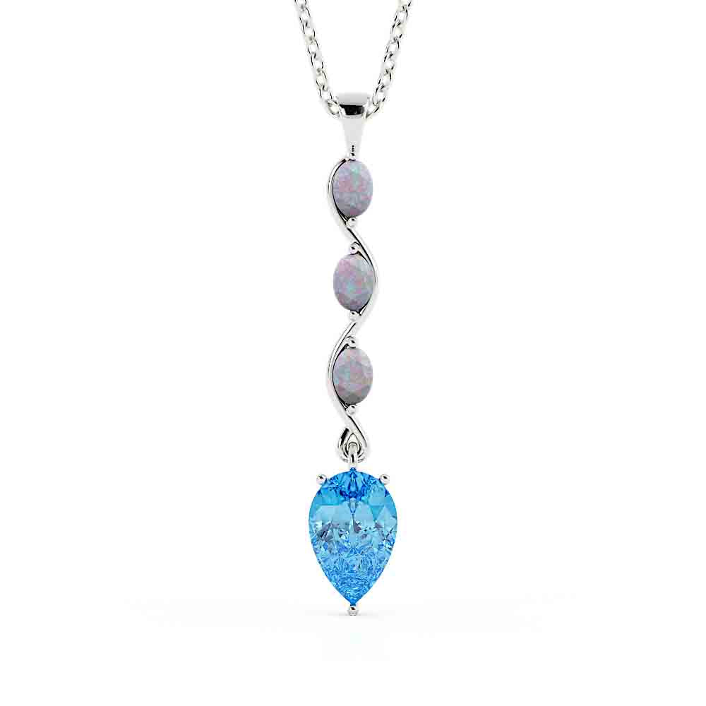 0802 – opal pendant