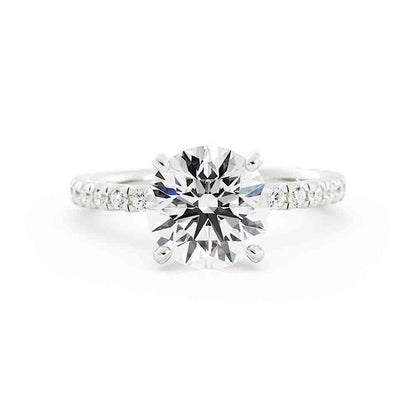 Classic Rd Diamond Engagement Ring