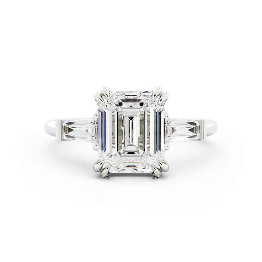 Classic 3 Stone Engagement Ring