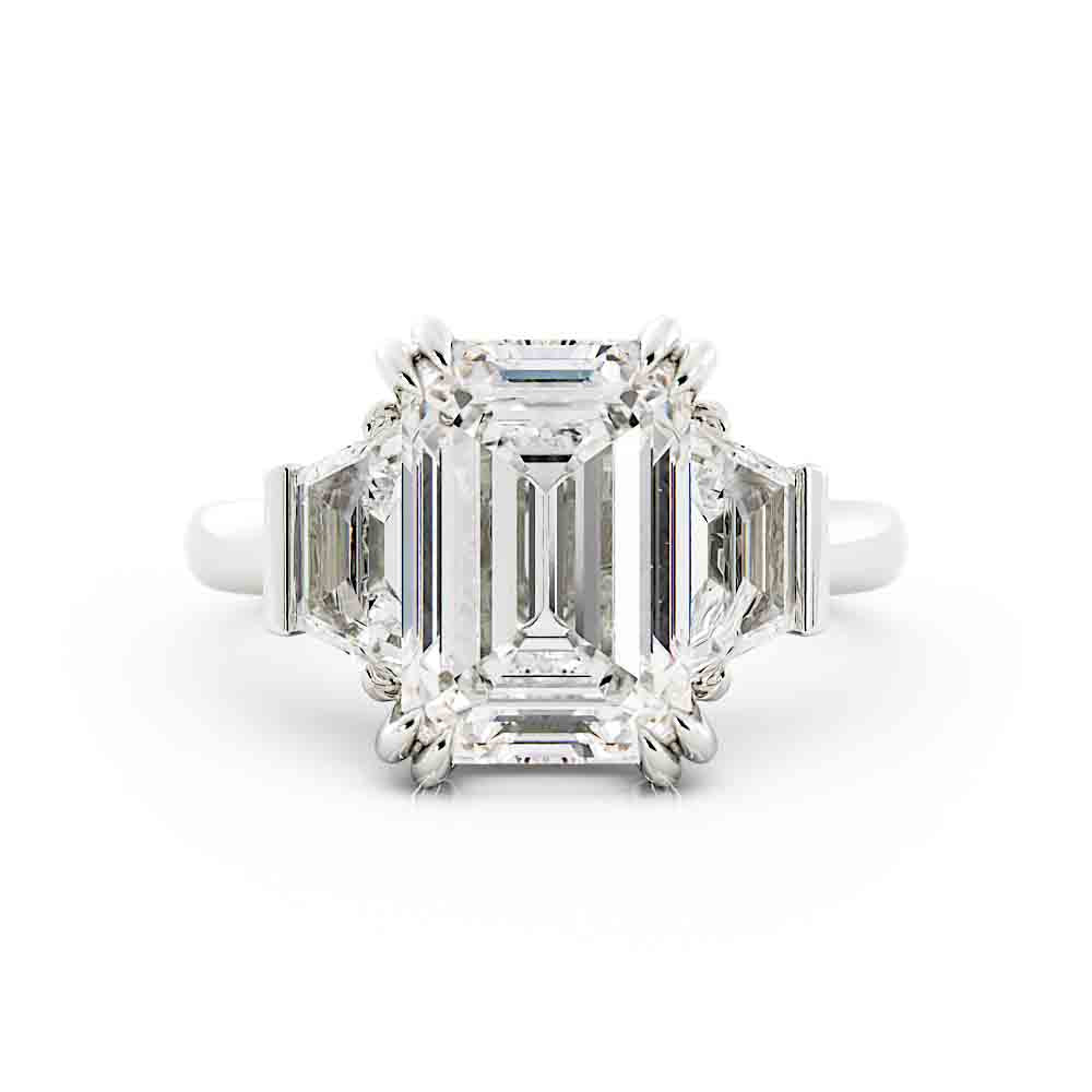Lovely 3 Stone Engagement Ring