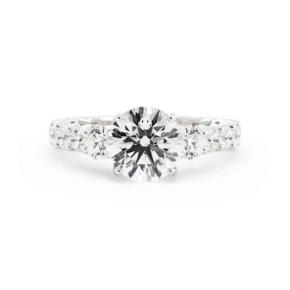 Customer Diamond For The Three Center Stone