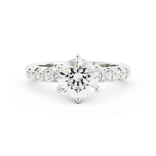 Round Diamond Engagement Ring