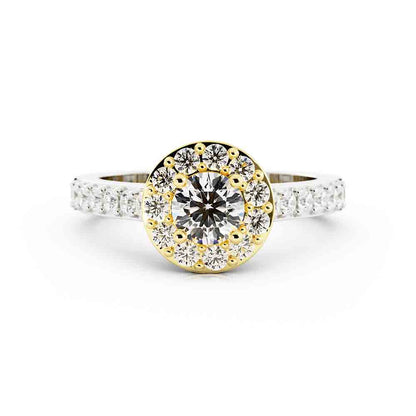 Halo Diamond Ring
