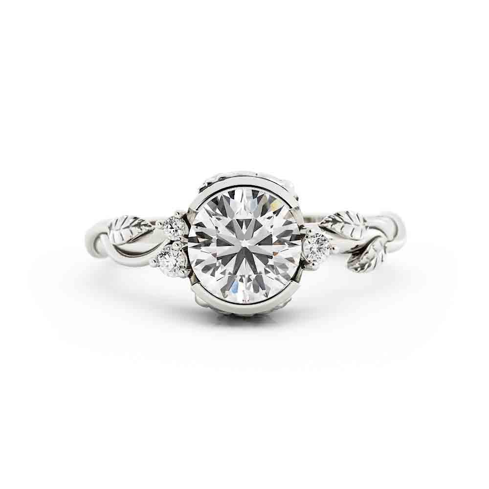 Organic Diamond Ring
