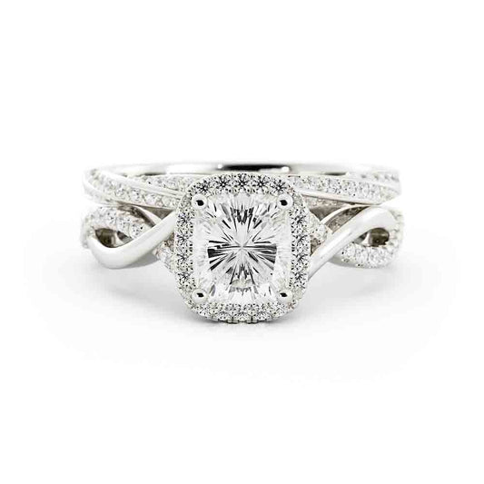 Twisted Engagment Ring and Band