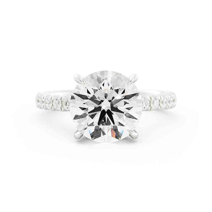 Large Round Diamond Ring