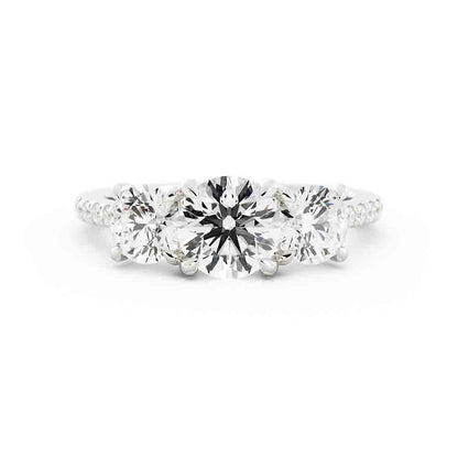 Three Stone Diamond Ring