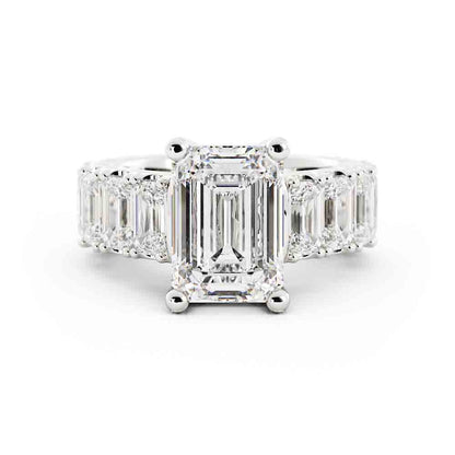 Emerald Cut Diamond Ring