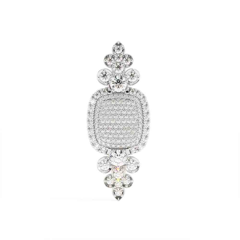 0705 pave’ watch plate