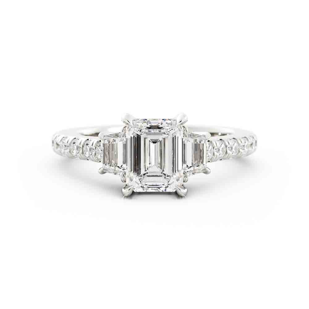 Emerald Cut with Traps