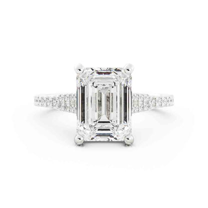 Emerald Cut Diamond Ring