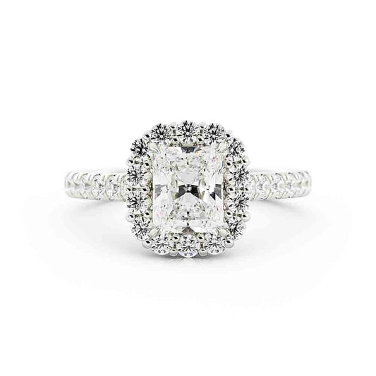 Radiant Diamond Engagement Ring