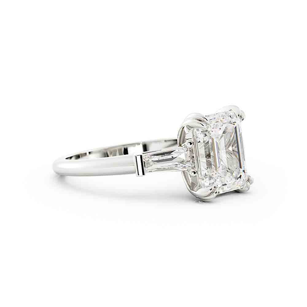 Classic 3 Stone Engagement Ring