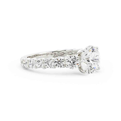 Customer Diamond For The Three Center Stone