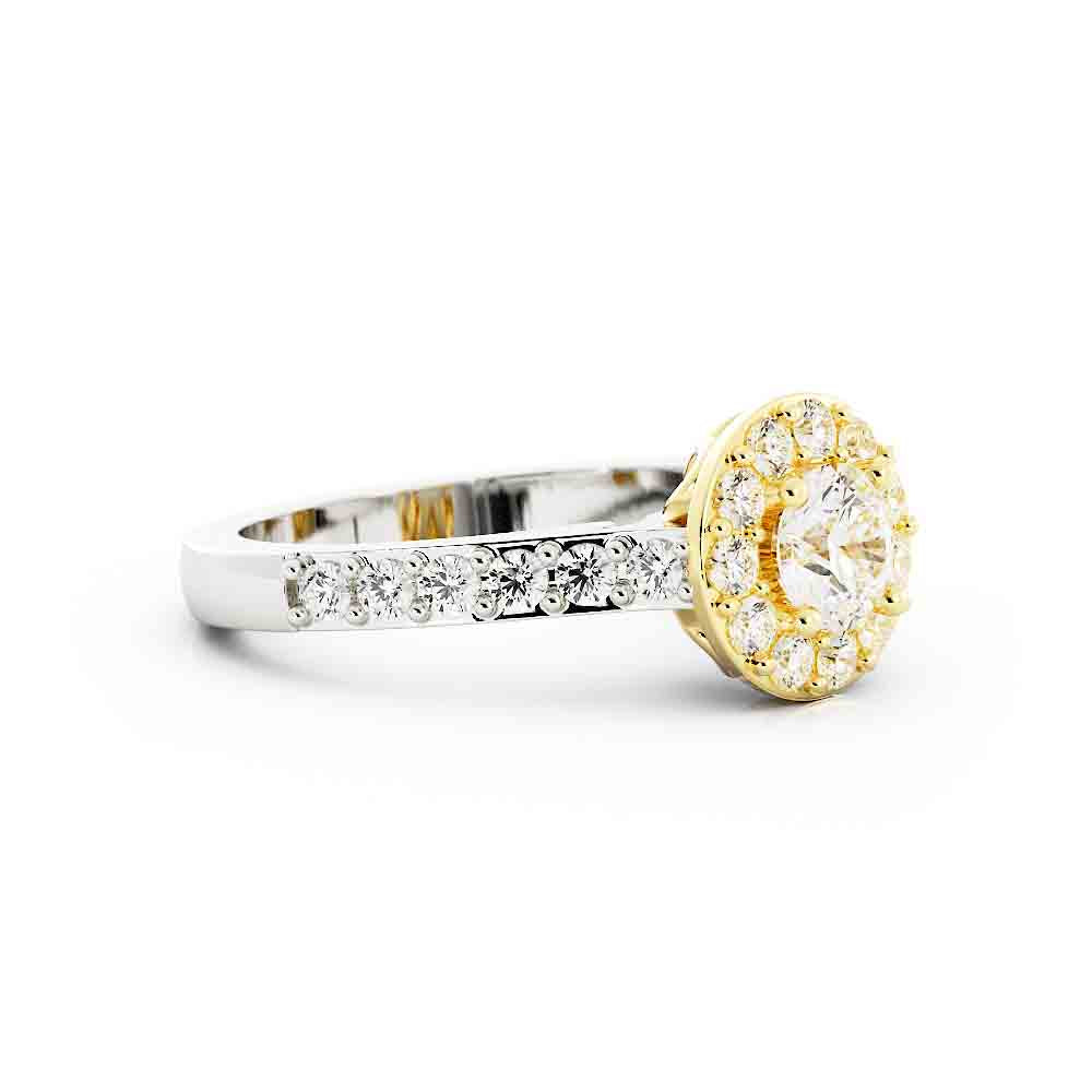 Halo Diamond Ring