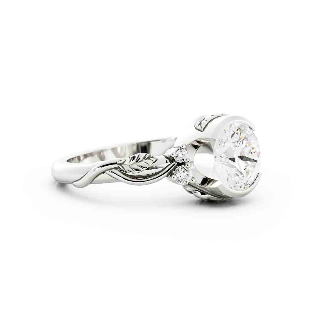 Organic Diamond Ring