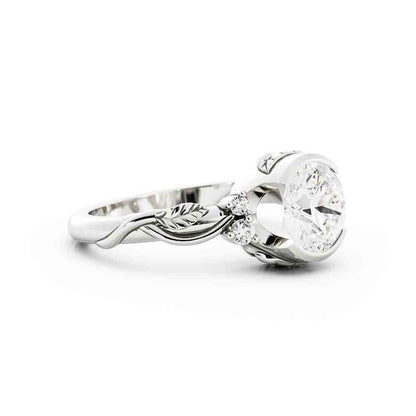 Organic Diamond Ring