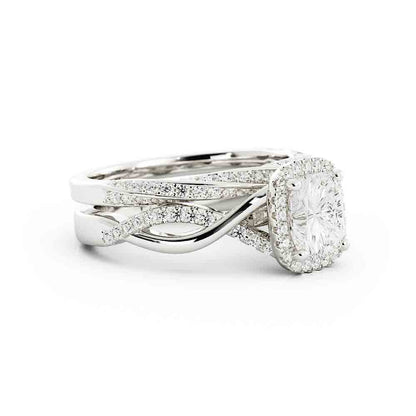 Twisted Engagment Ring and Band
