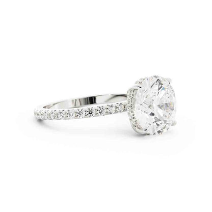 Large Round Diamond Ring