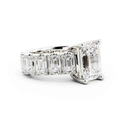 Emerald Cut Diamond Ring