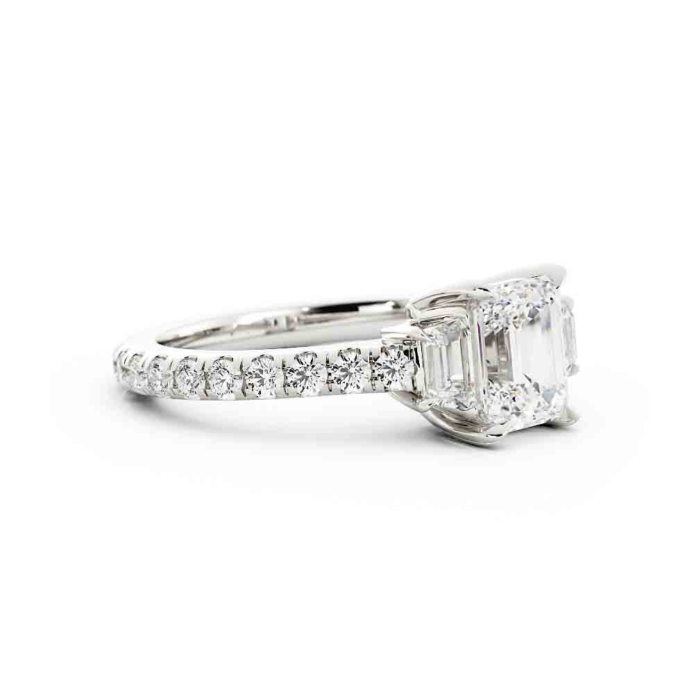 Emerald Cut with Traps