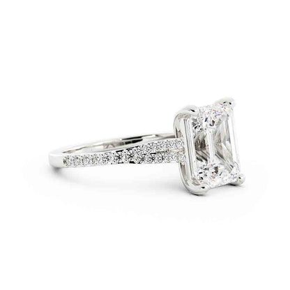 Emerald Cut Diamond Ring