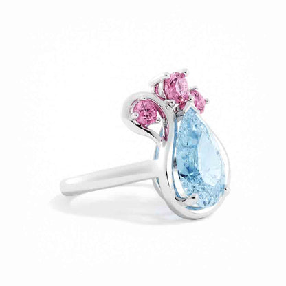 Right Hand Colored Stone Ring