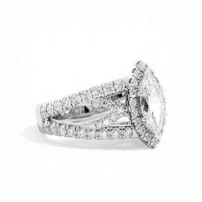 Fashion Diamond Marquise Ring