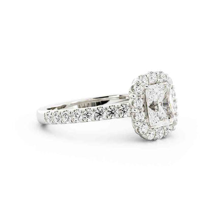 Radiant Diamond Engagement Ring