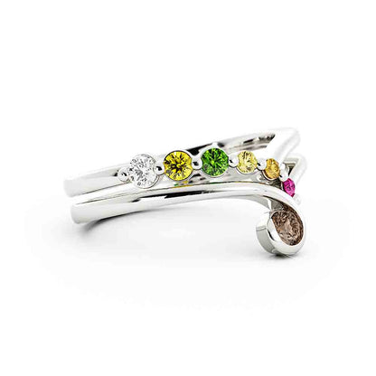 Colored Diamond Fashion Ring