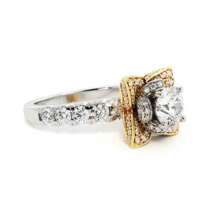 Flower Diamond Ring