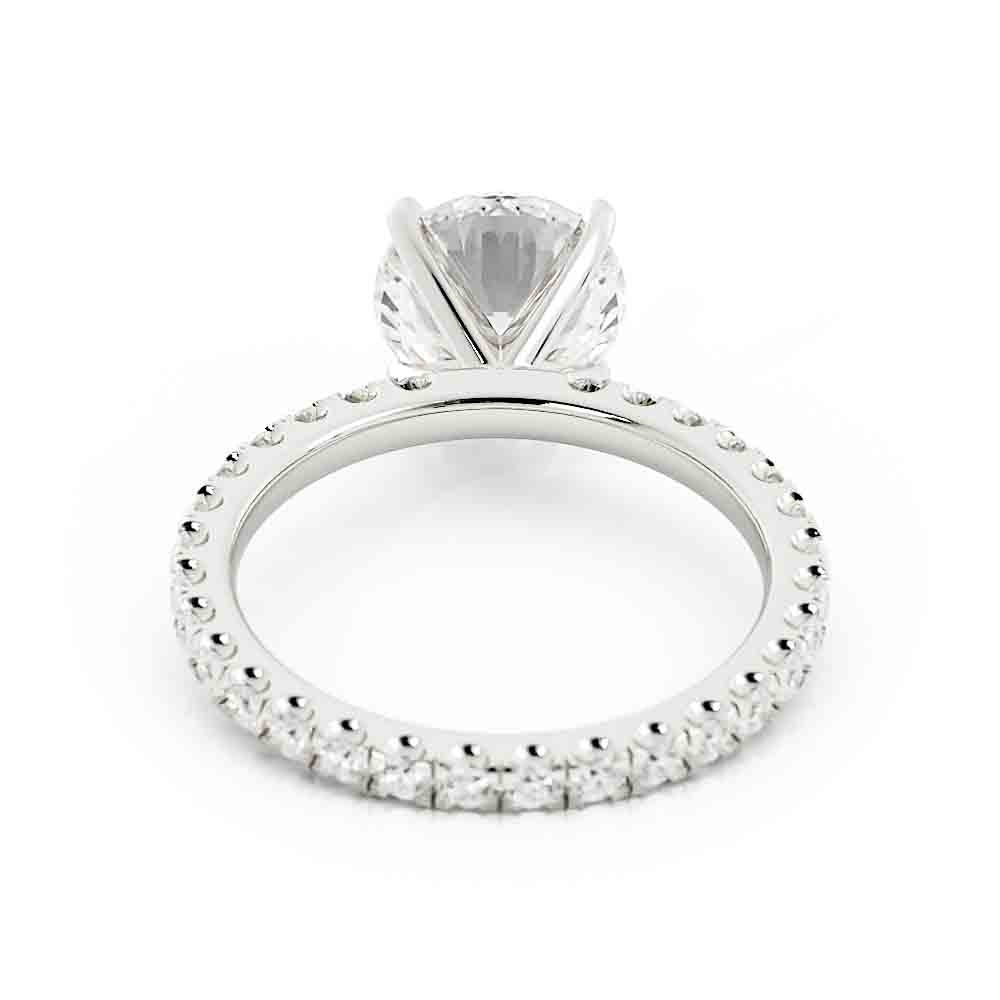 Classic Rd Diamond Engagement Ring