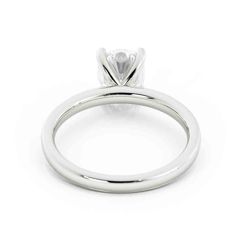 Rd Diamond Ring With Bead Set Diamonds