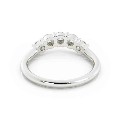 Elegant Curved Band To Fit That Large Engagement Stone Ring
