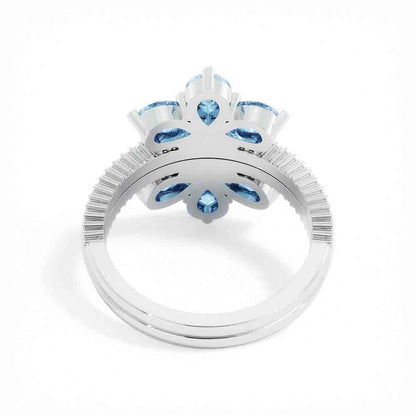Surround Your Solitaire With This Fashionable Guard Set