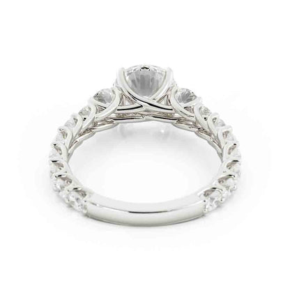 Customer Diamond For The Three Center Stone