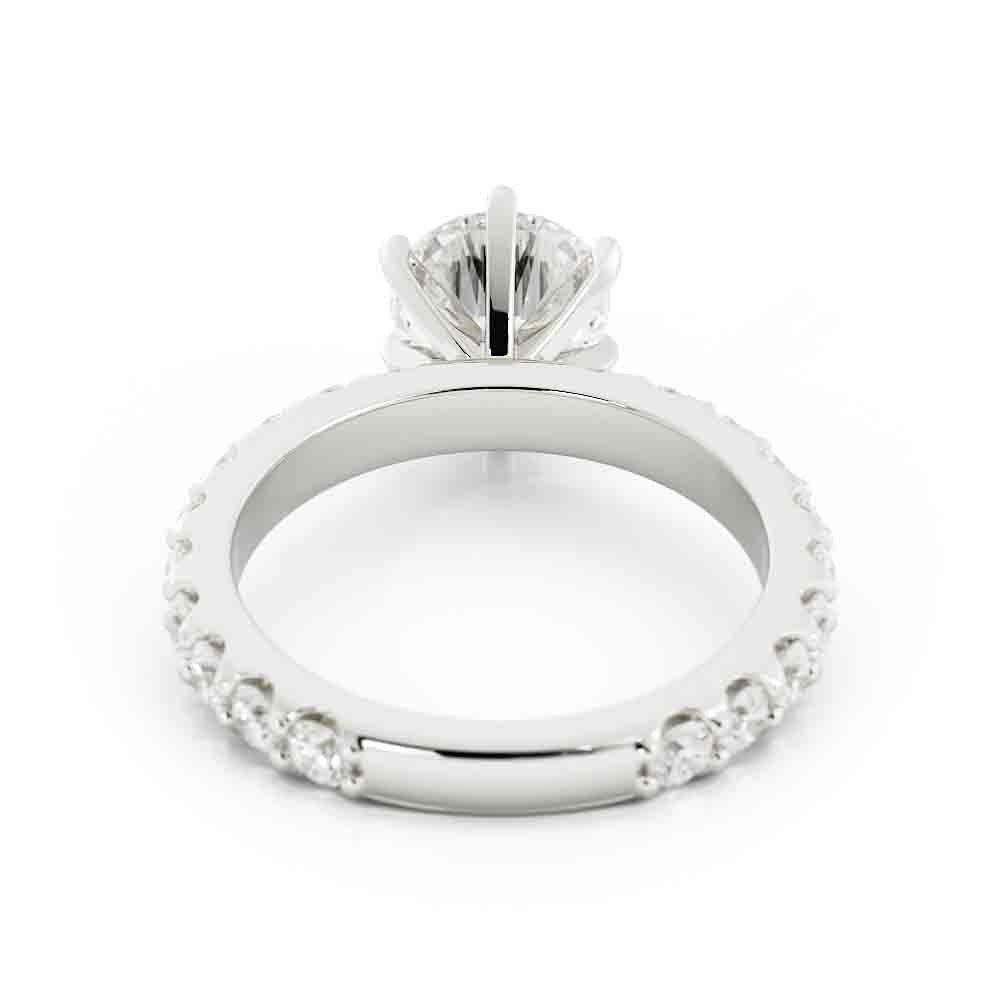 Round Diamond Engagement Ring