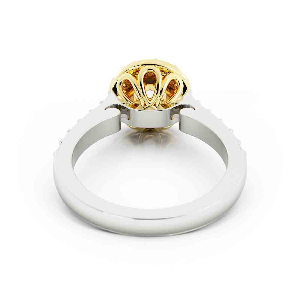 Halo Diamond Ring