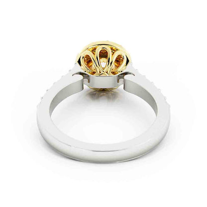 Halo Diamond Ring