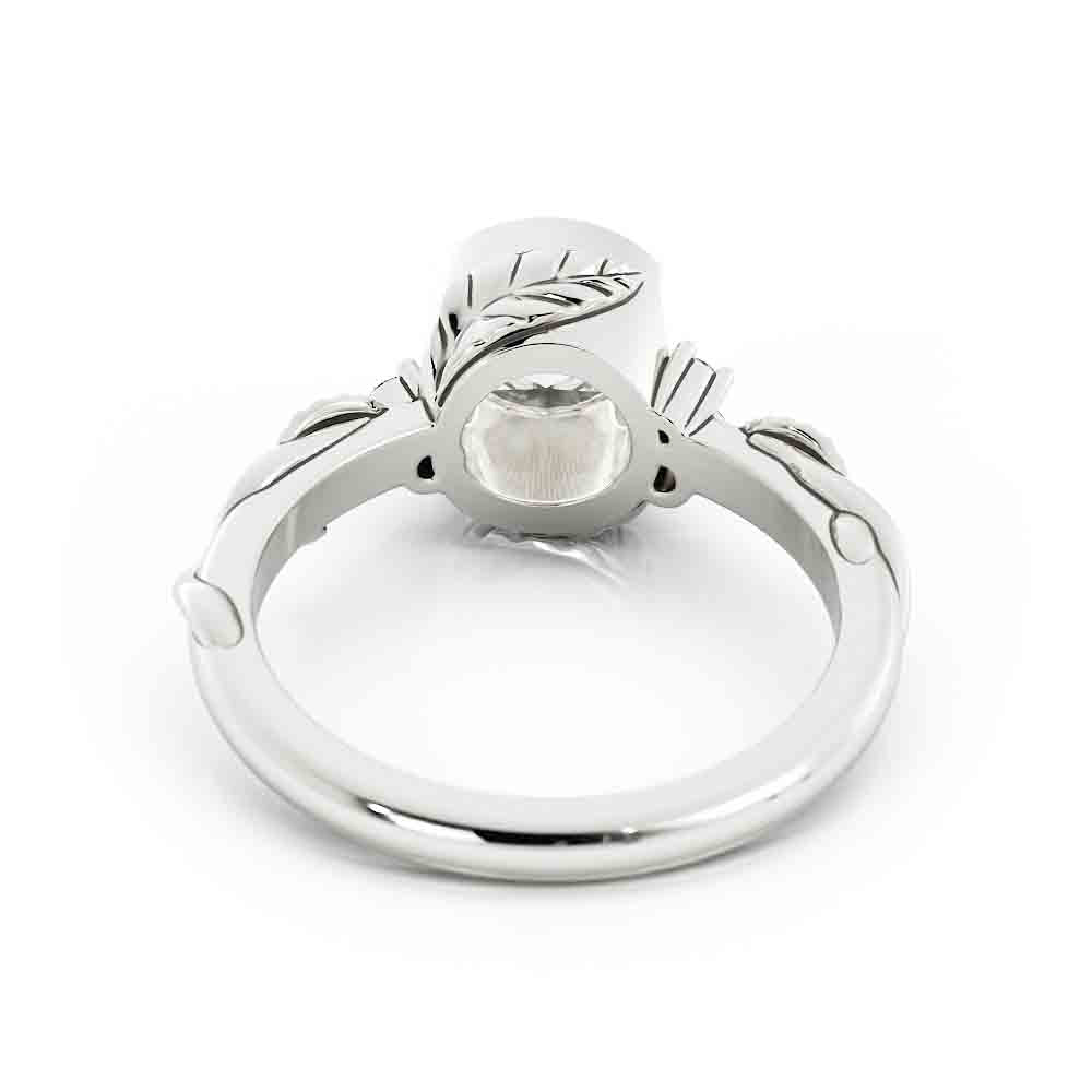 Organic Diamond Ring