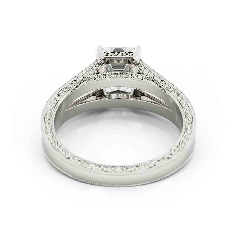 Split Shank Diamond Ring