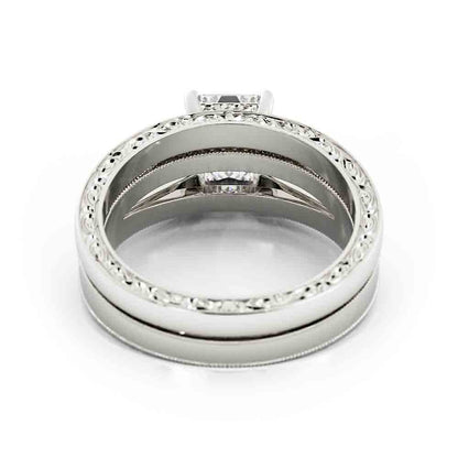 Split Shank Diamond Ring Set