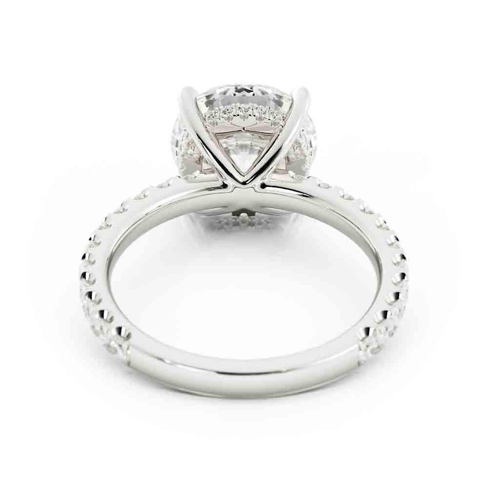 Large Round Diamond Ring