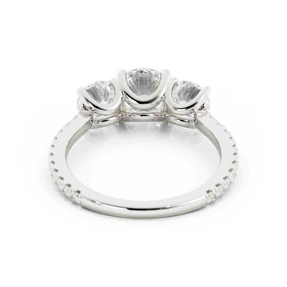 Three Stone Diamond Ring