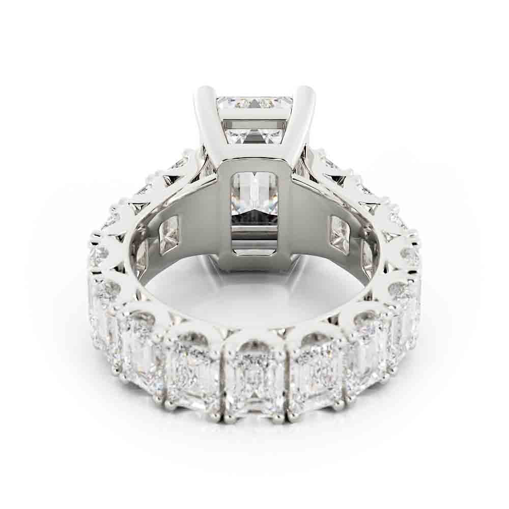Emerald Cut Diamond Ring