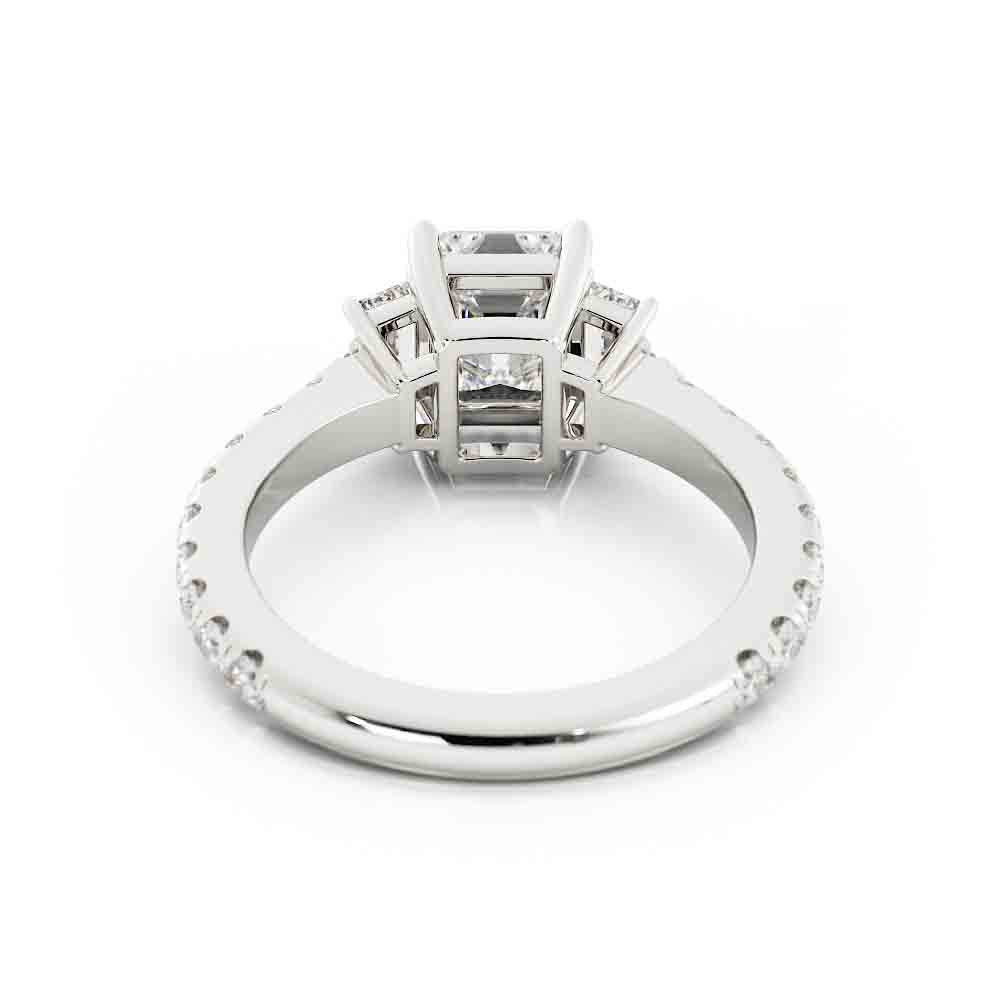 Emerald Cut with Traps